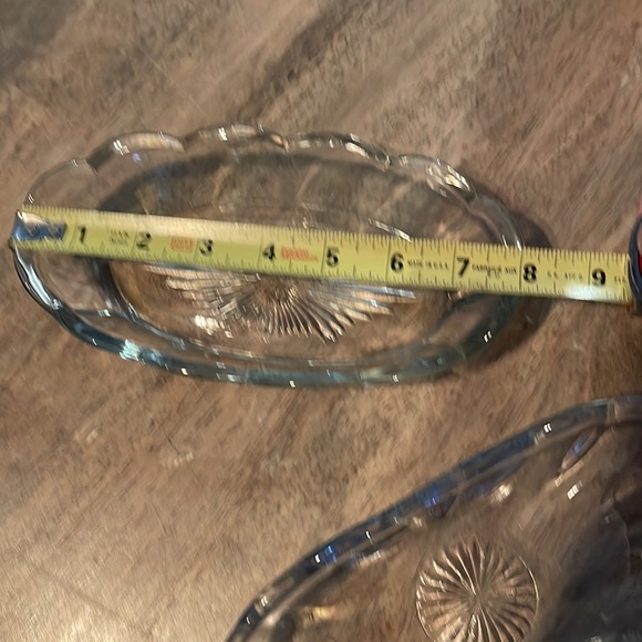 2 vintage glass condiment serving dishes or display 💎 - Picture 8 of 16